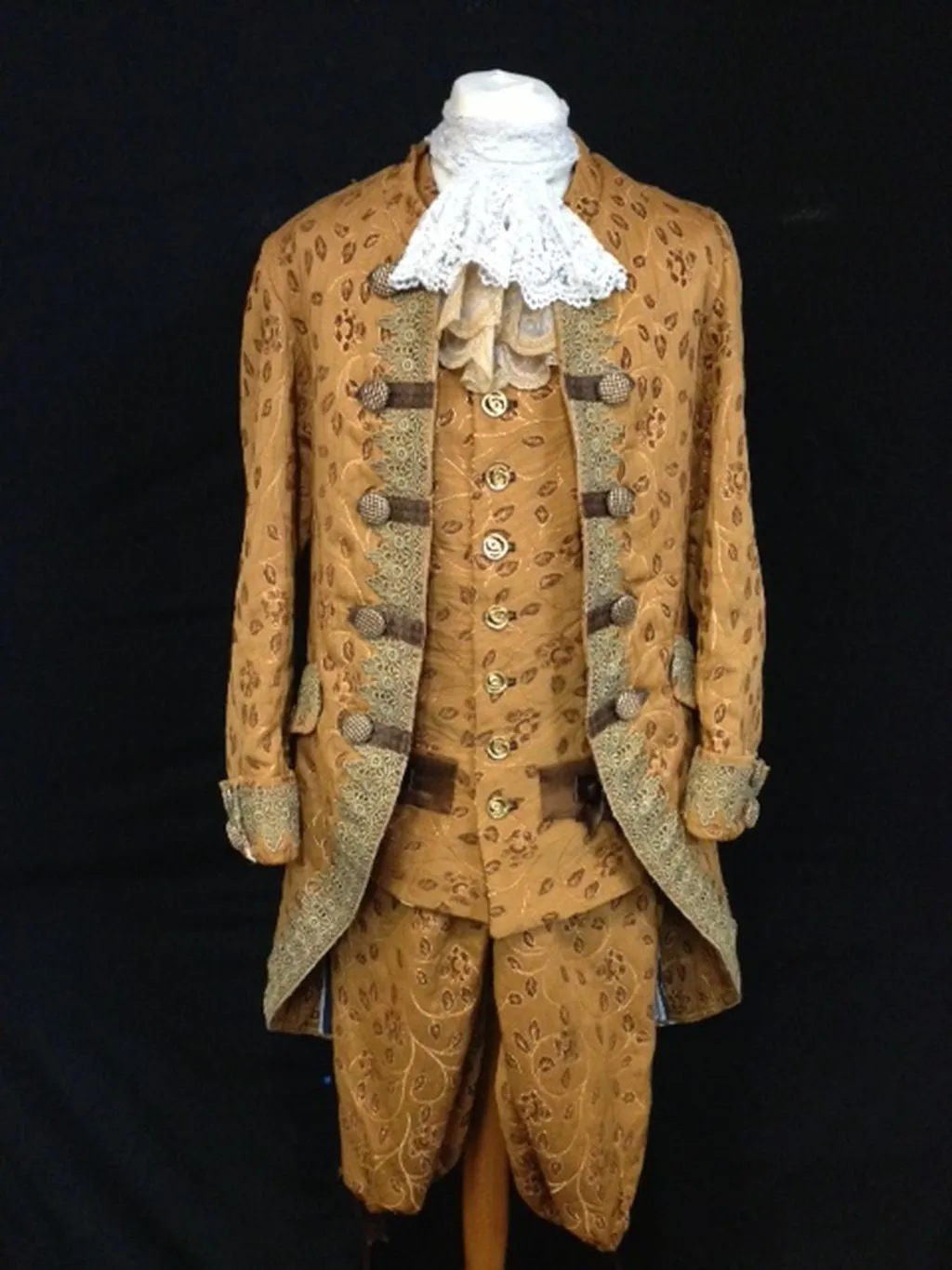 18th Century Court Gent in Gold and Brown (HIRE ONLY)