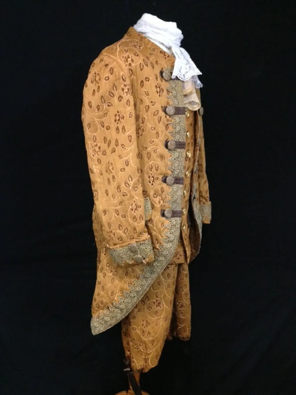 18th Century Court Gent in Gold and Brown (HIRE ONLY)