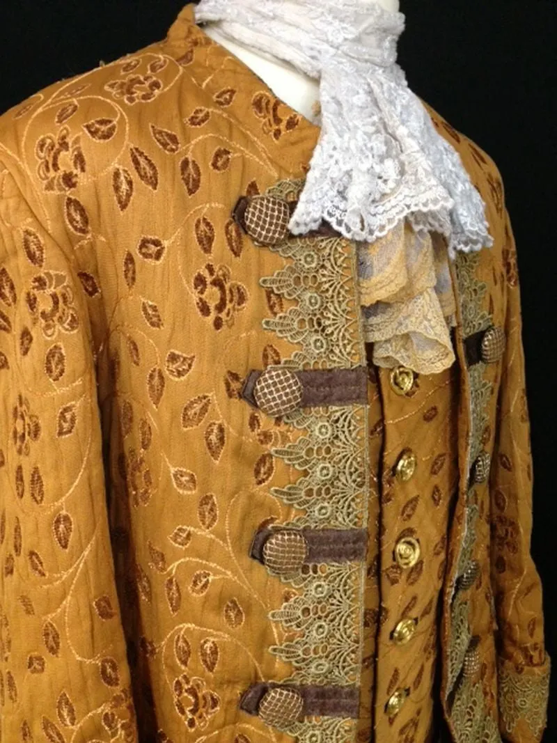 18th Century Court Gent in Gold and Brown (HIRE ONLY)