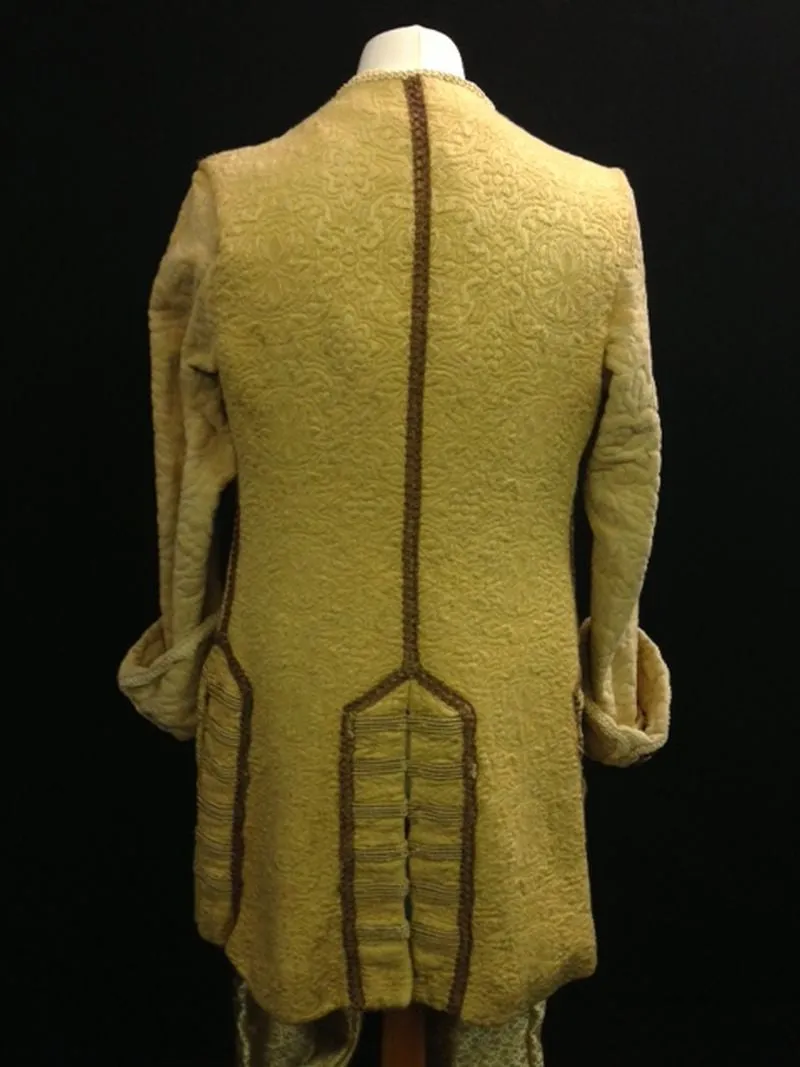 18th Century Court Gent in Gold