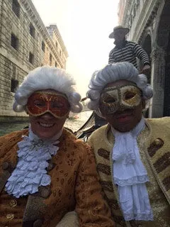 18th Century Court Gent in Gold