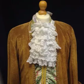 18th Century Court Gent in Rust and Floral Fabric (HIRE ONLY)