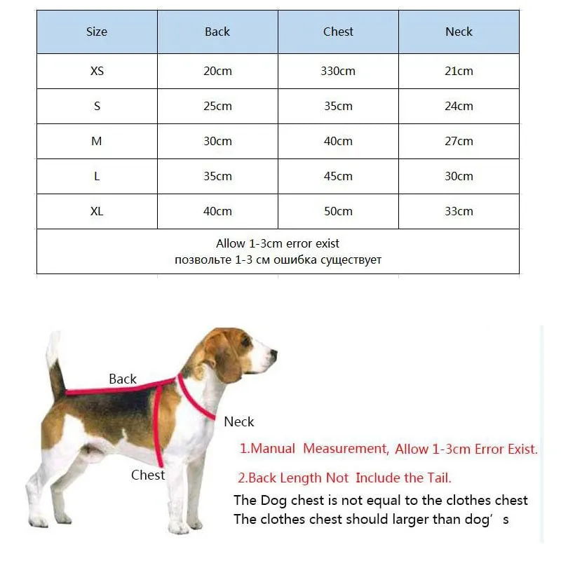 2 Colors Dog Jumpsuit With Pants XS,S,M,L,XL Pet Clothes Spring Autumn Coat For Small Dogs Solid Fashion Overall Dog Clothing #L