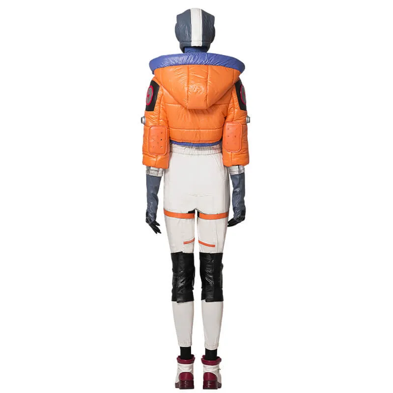 2023 Apex Legend Wattson Cosplay Costume Game Hero Uniform Halloween Party Suit