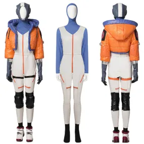 2023 Apex Legend Wattson Cosplay Costume Game Hero Uniform Halloween Party Suit