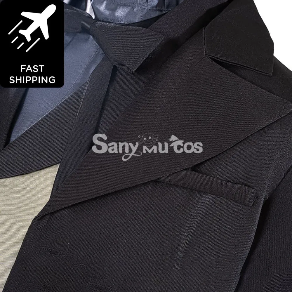 【48H To Ship】Anime Black Butler Lady Ciel Phantomhive Devil Classical Long Coat Suit Cosplay Costume