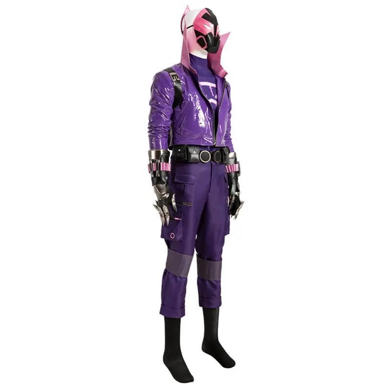 Across the Spider-Verse Prowler Costume Miles Morales Spiderman Halloween Cosplay Outfit