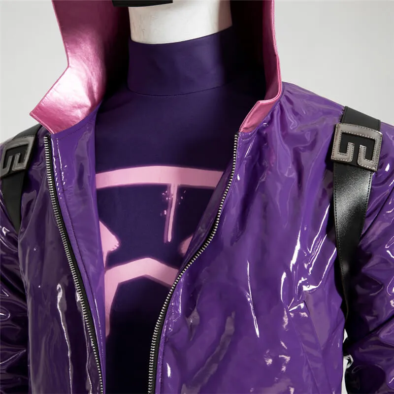 Across the Spider-Verse Prowler Costume Miles Morales Spiderman Halloween Cosplay Outfit