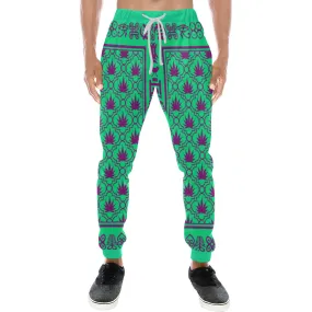 ADRINKRA PURPLE LEAF Men's Sweatpants