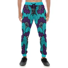 AFRIKA FLOWER Men's All Over Print Sweatpants