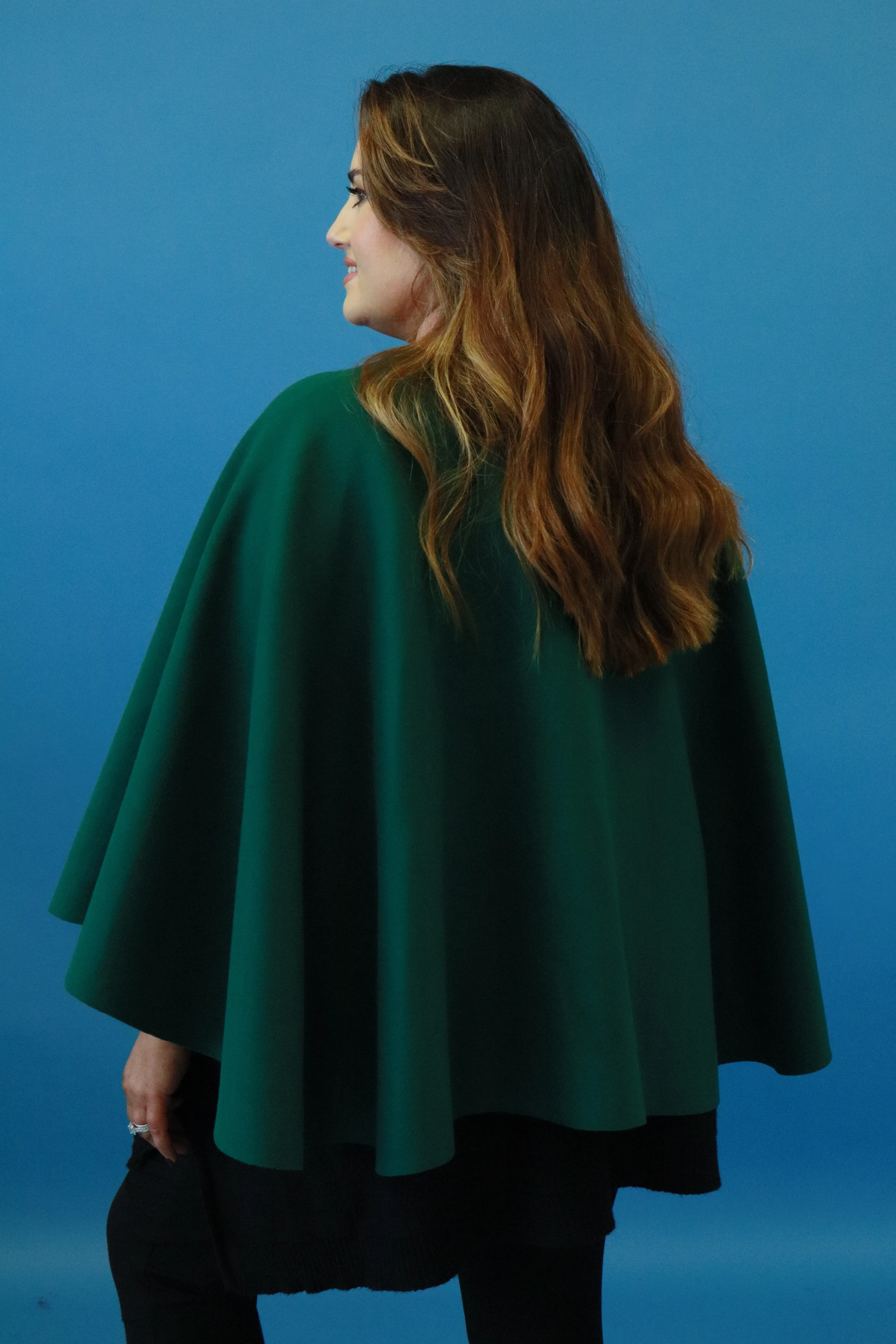 Ally Cape in Green