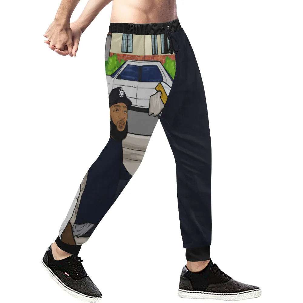ANGEL OF THE HOOD Men's Sweatpants