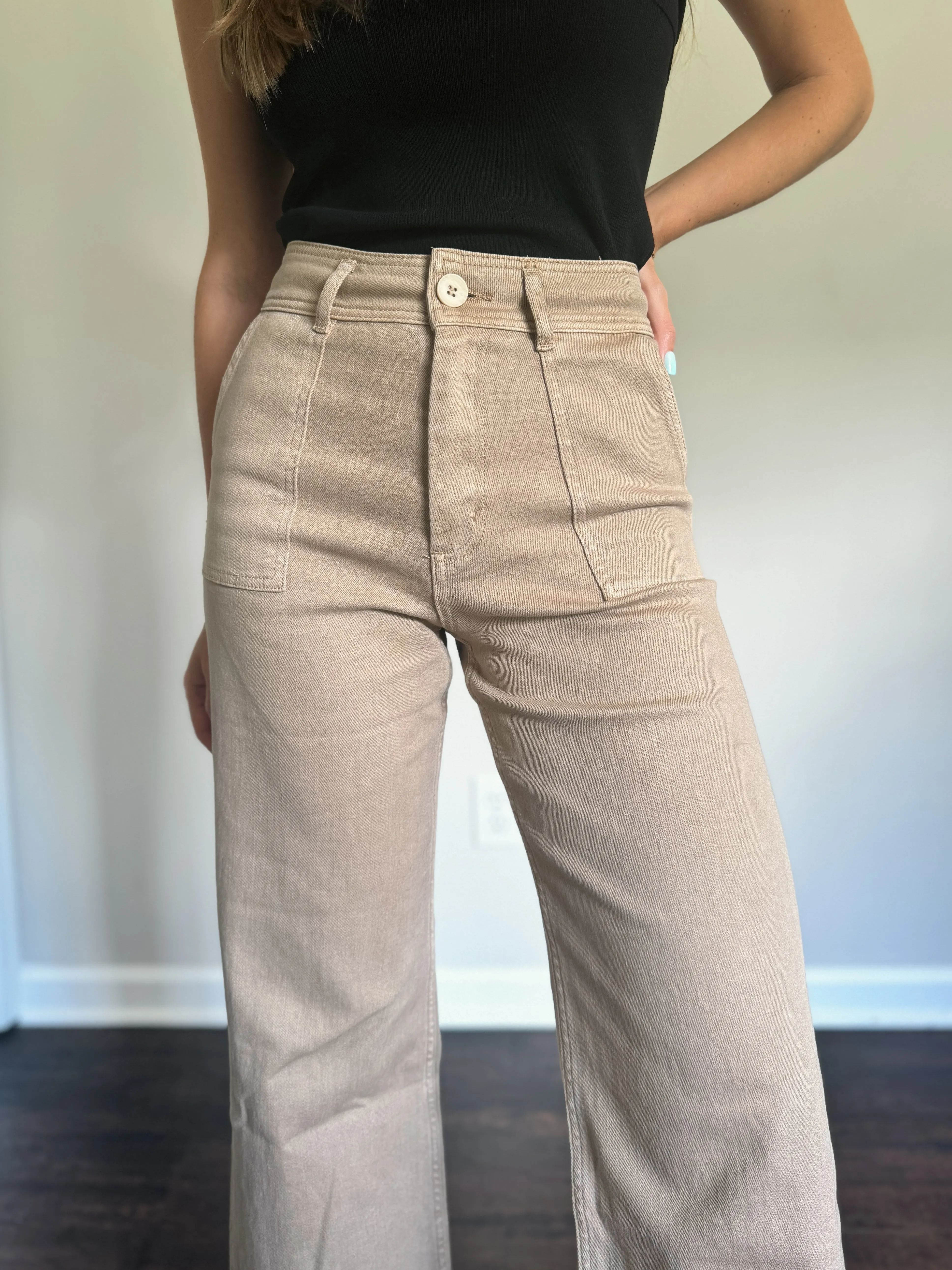 Artichoke Wide Leg Pants