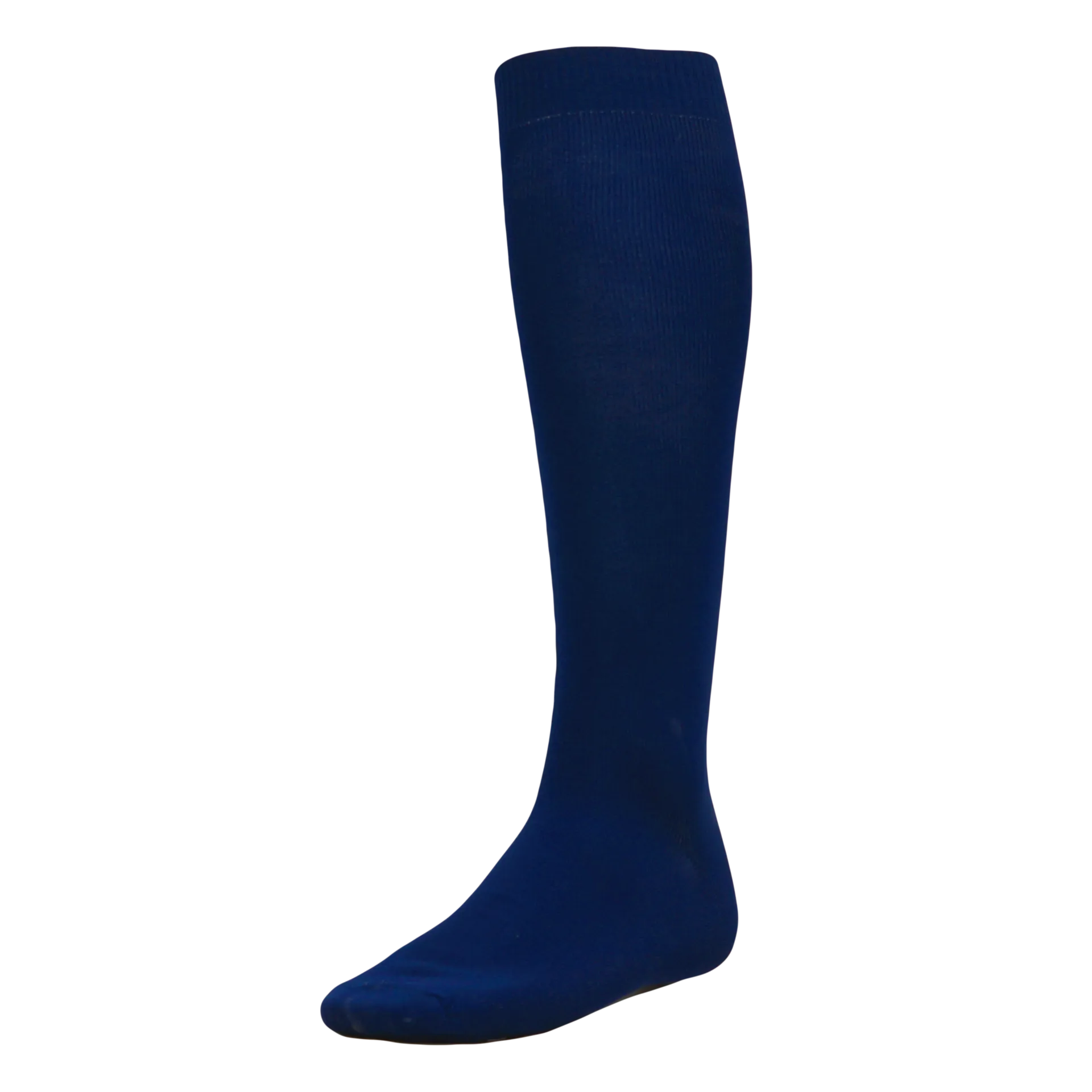 Athletic Knit Solid Color Baseball Sock