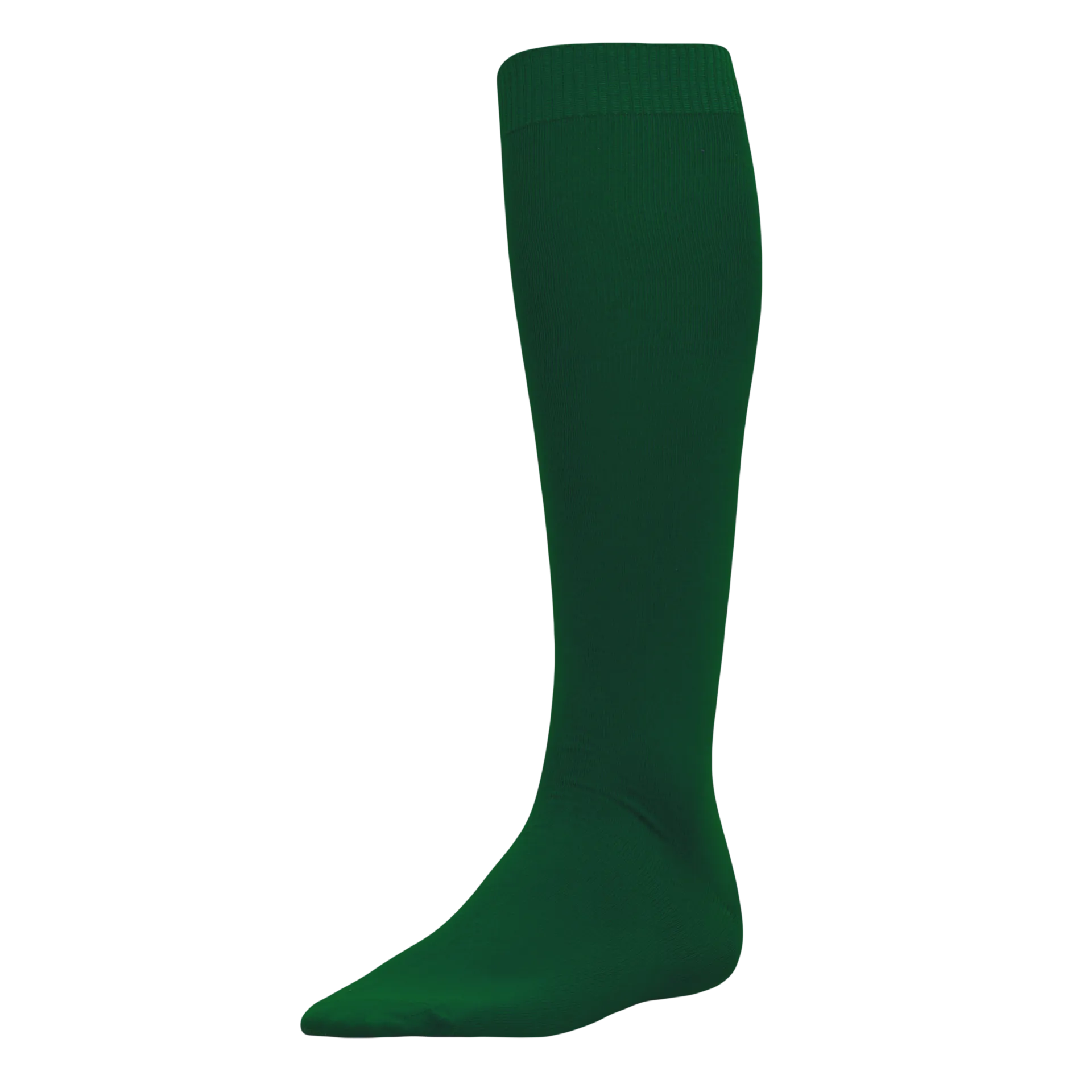 Athletic Knit Solid Color Baseball Sock