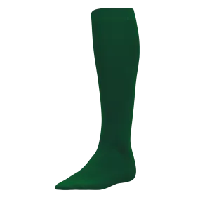 Athletic Knit Solid Color Baseball Sock