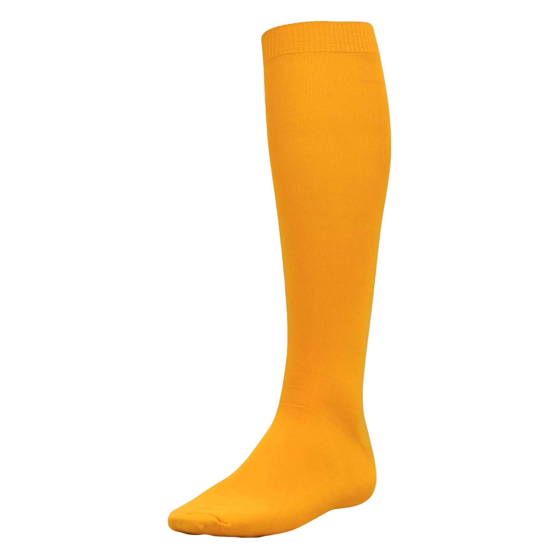 Athletic Knit Solid Color Baseball Sock