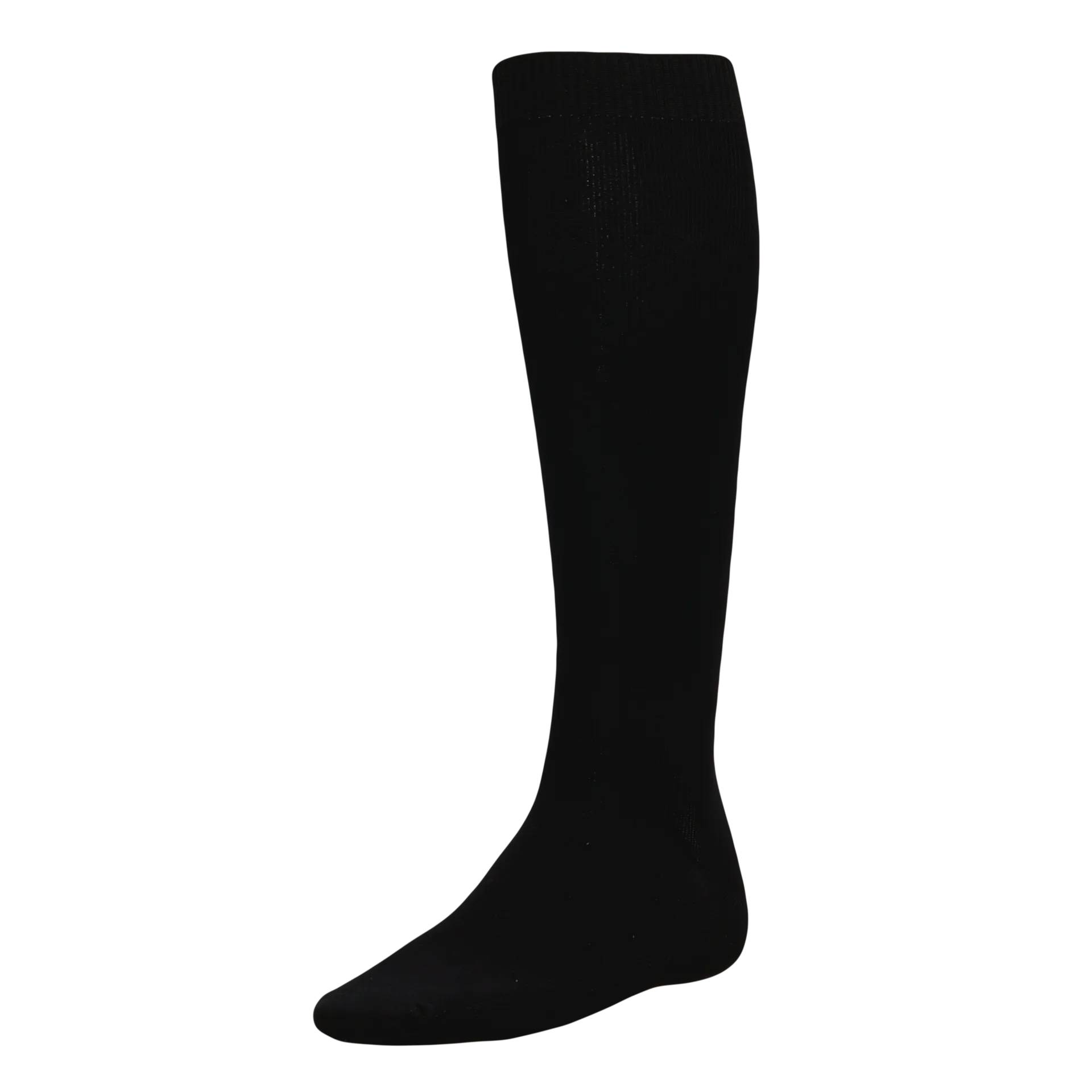 Athletic Knit Solid Color Baseball Sock