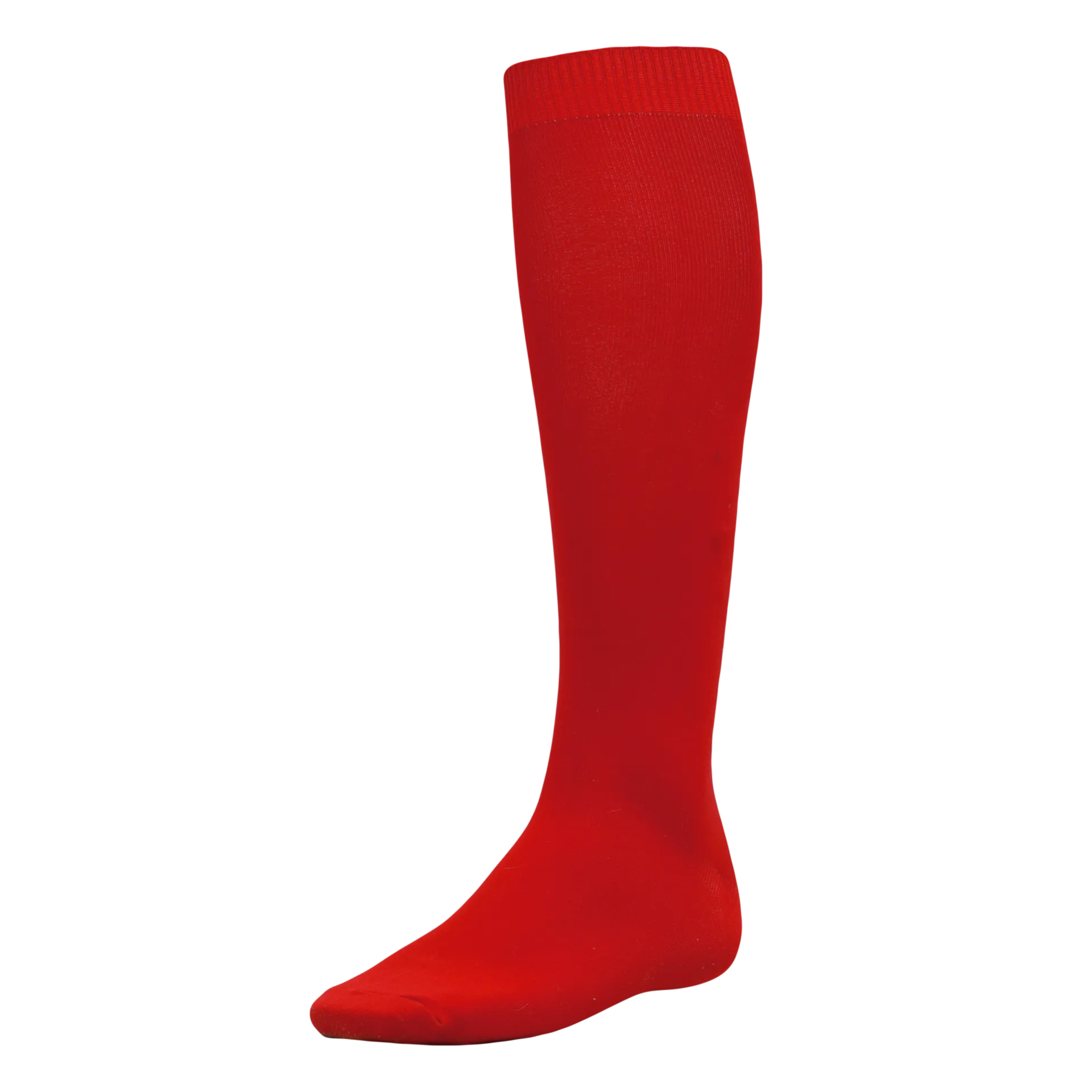 Athletic Knit Solid Color Baseball Sock