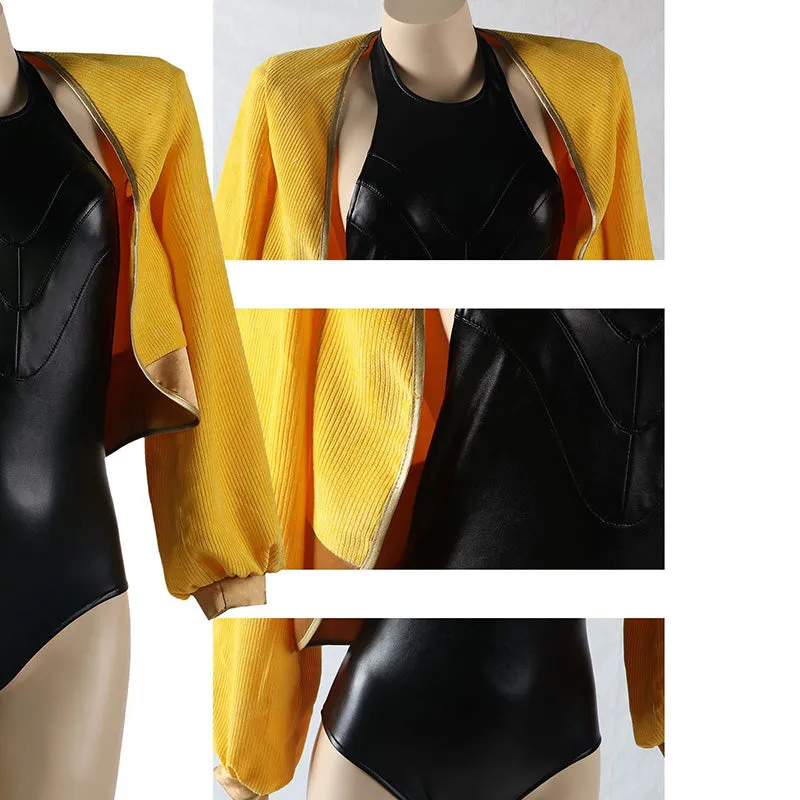 Atomic Heart Robot Twins Cosplay Costume Ballerina Twins Bunny Girl Suit Wigs
