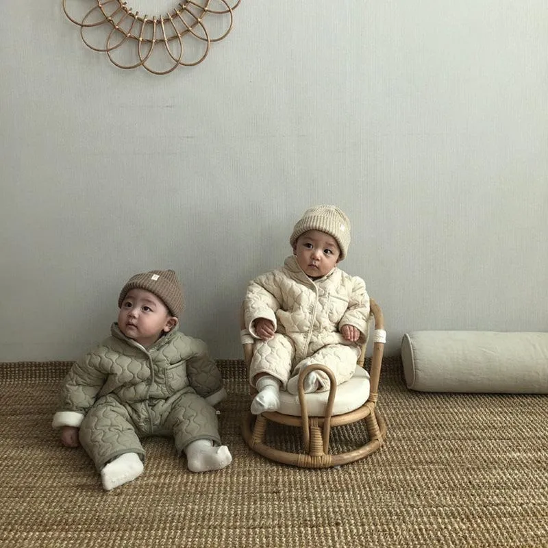 Autumn and winter diamond wavy coat Joker jumpsuit coat
