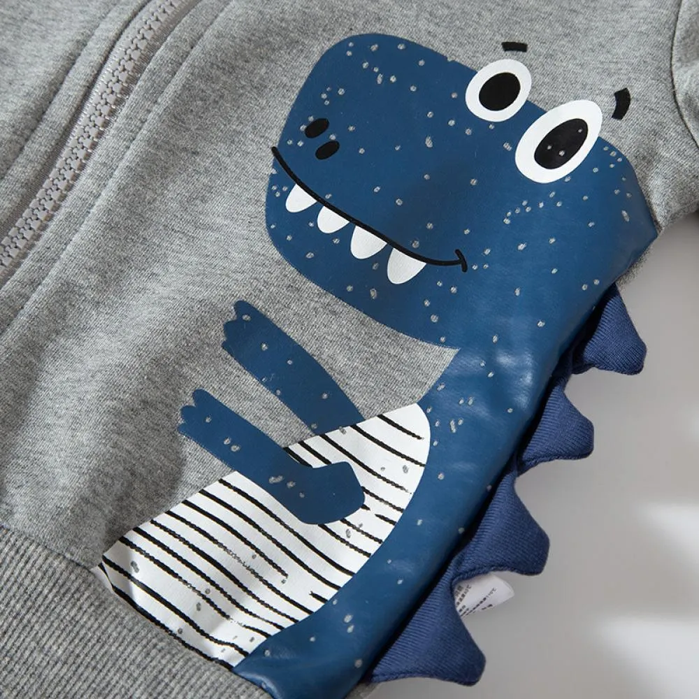 Autumn Children's Jacket Cassette Hood Zipper Shirt Wholesale Boys Clothes