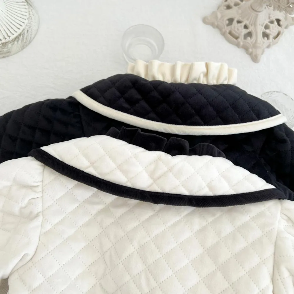 Autumn/Winter Baby Girls Western-style Cotton Coat Wholesale Girls Clothes