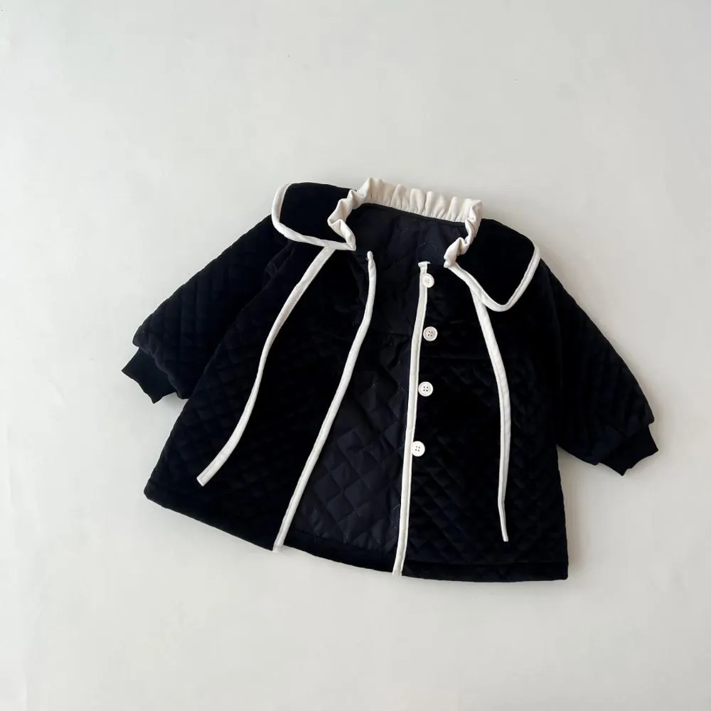 Autumn/Winter Baby Girls Western-style Cotton Coat Wholesale Girls Clothes