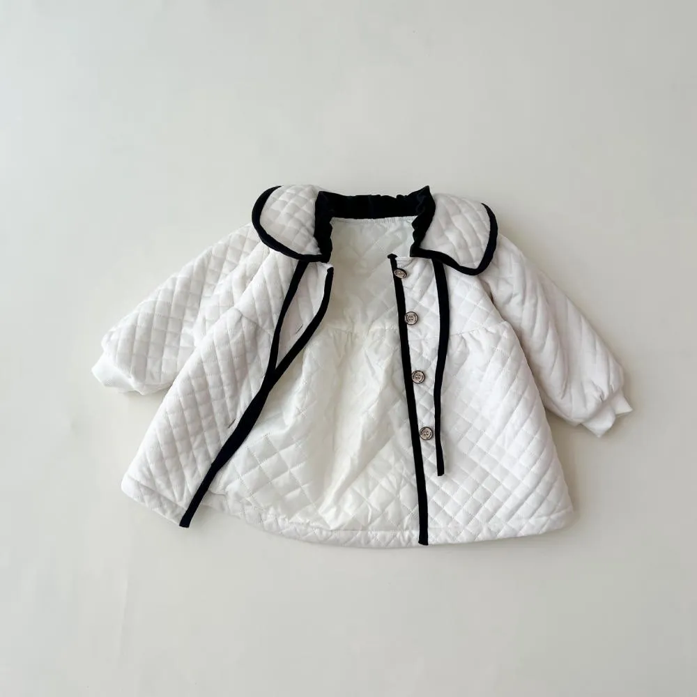 Autumn/Winter Baby Girls Western-style Cotton Coat Wholesale Girls Clothes