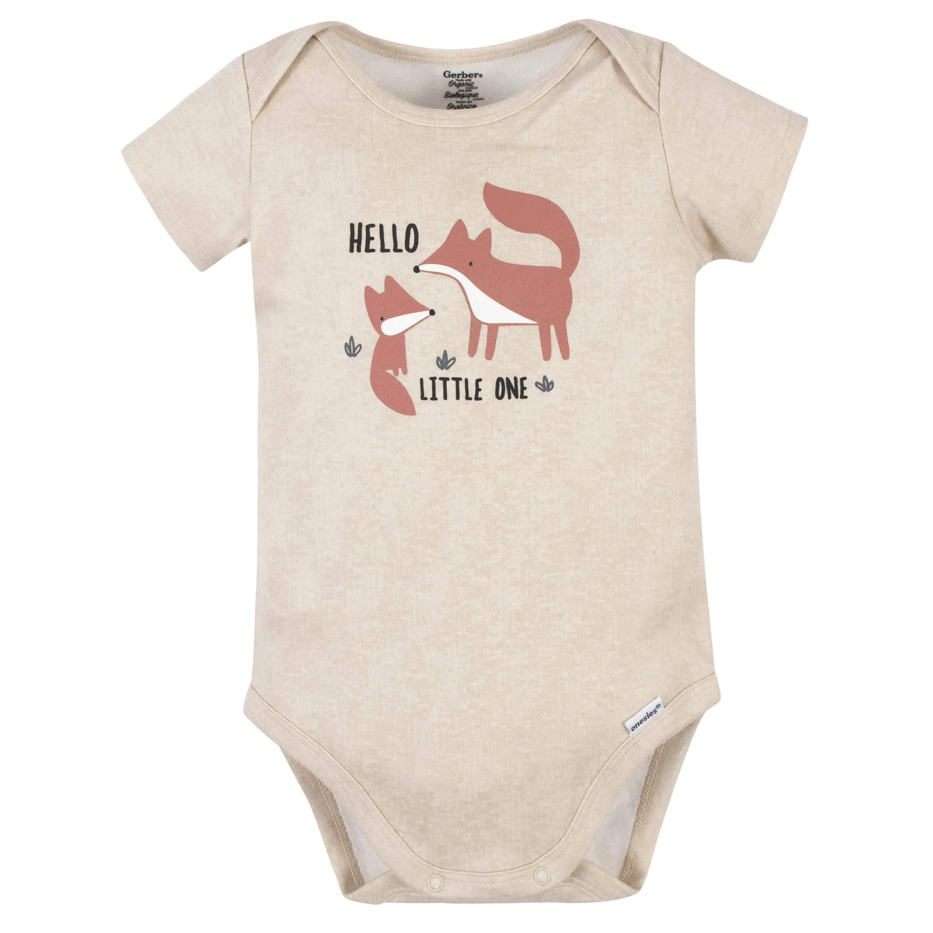 Baby Boys Organic 4-Piece Fox Bundled Gift Set