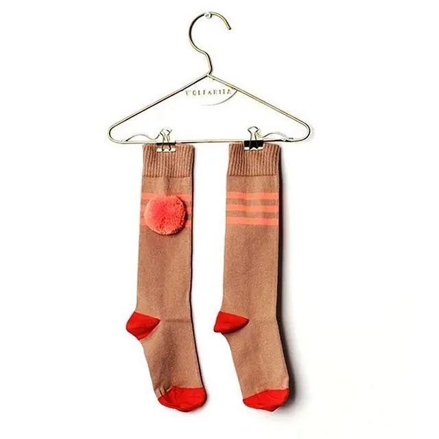 Baby Girl Knee High Socks Menina