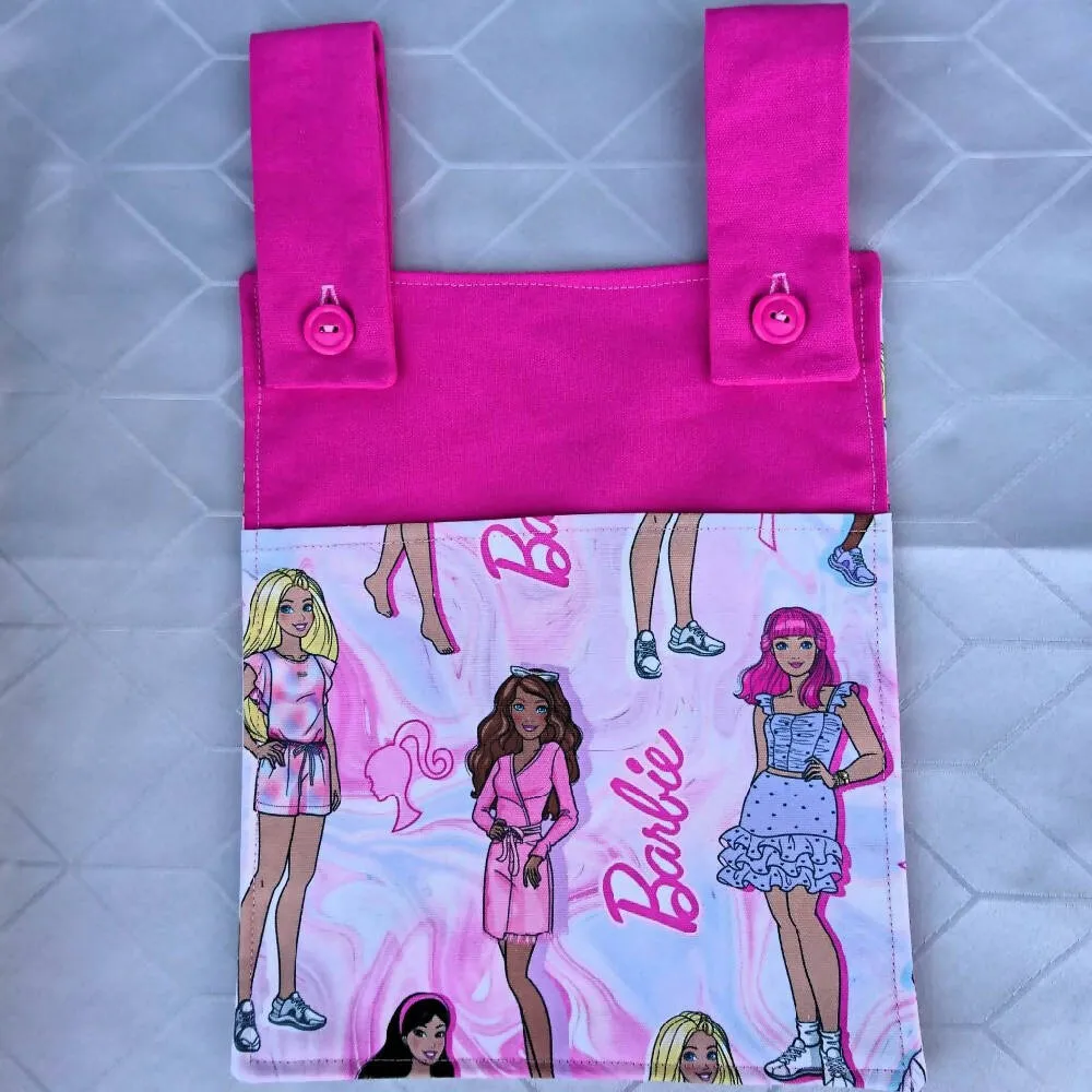 Barbie hanging storage or scooter bag