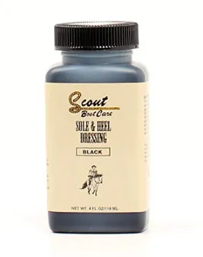 Black Scout Sole/Heel Dressing
