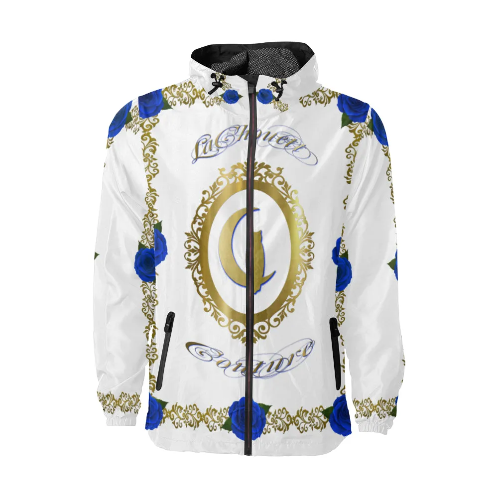 BLUE ROSES Unisex All Over Print Windbreaker