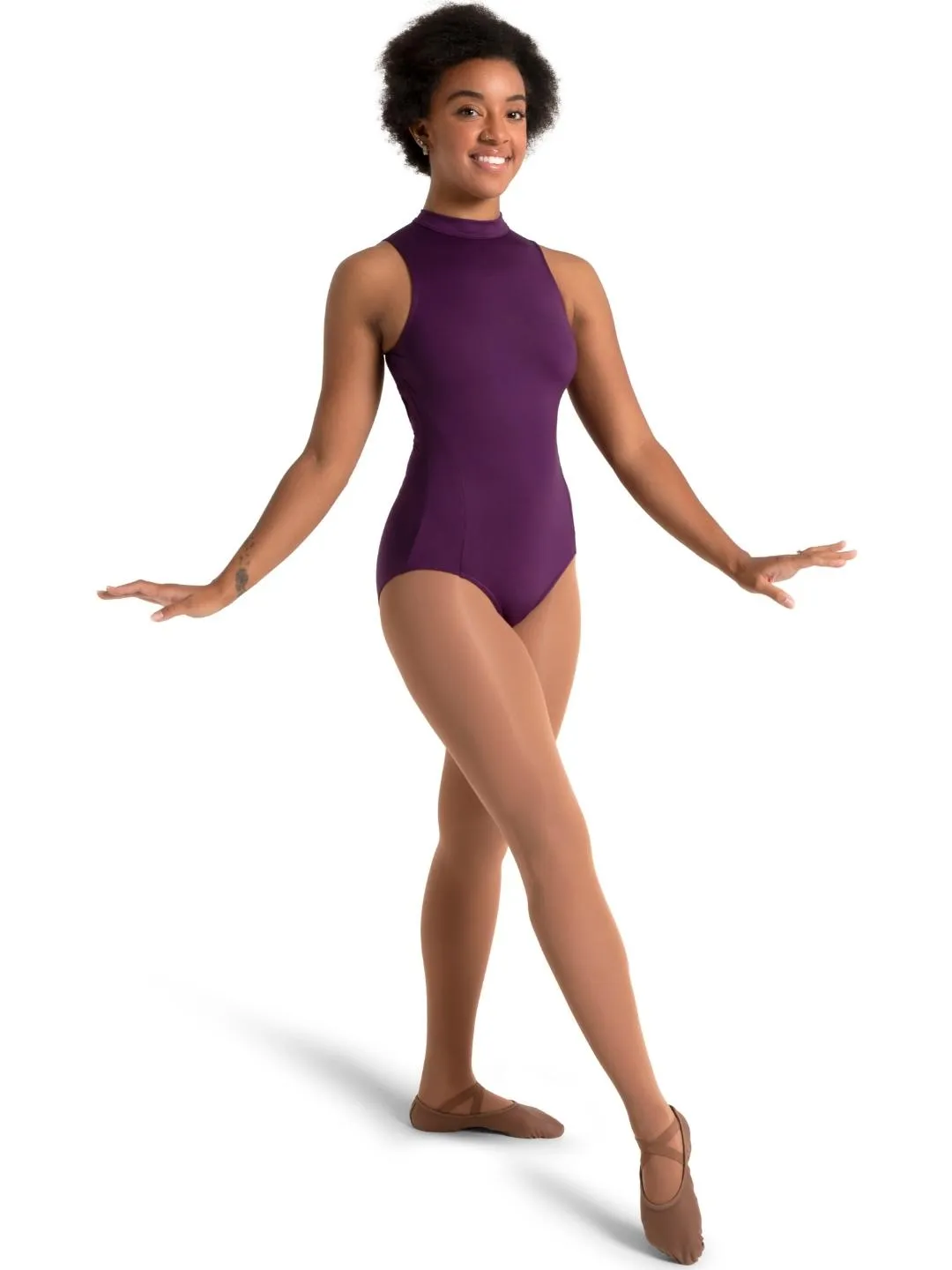 Capezio SE1025W Collection High Neck Leotard