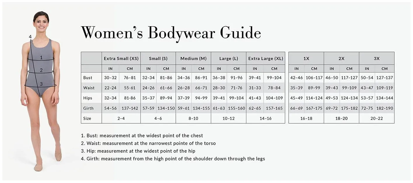 Capezio SE1025W Collection High Neck Leotard