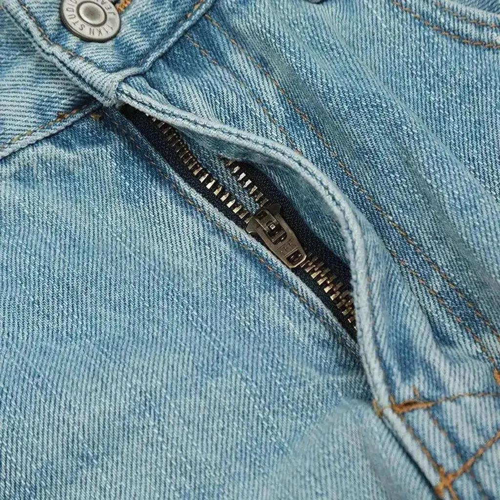Cargo men's bootcut jeans