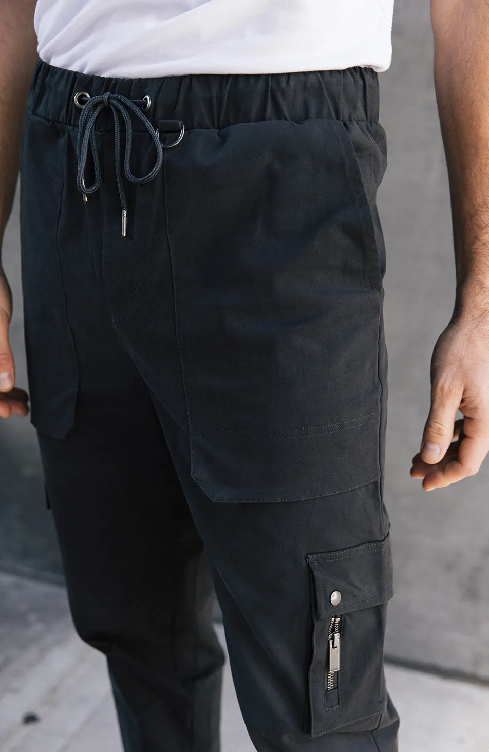 Cargo Pants in Charcoal