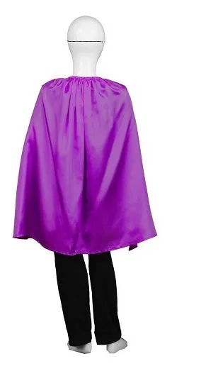 Child's Superhero Party Cape with Mask Set Costume | Purple Cosplay