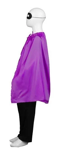 Child's Superhero Party Cape with Mask Set Costume | Purple Cosplay