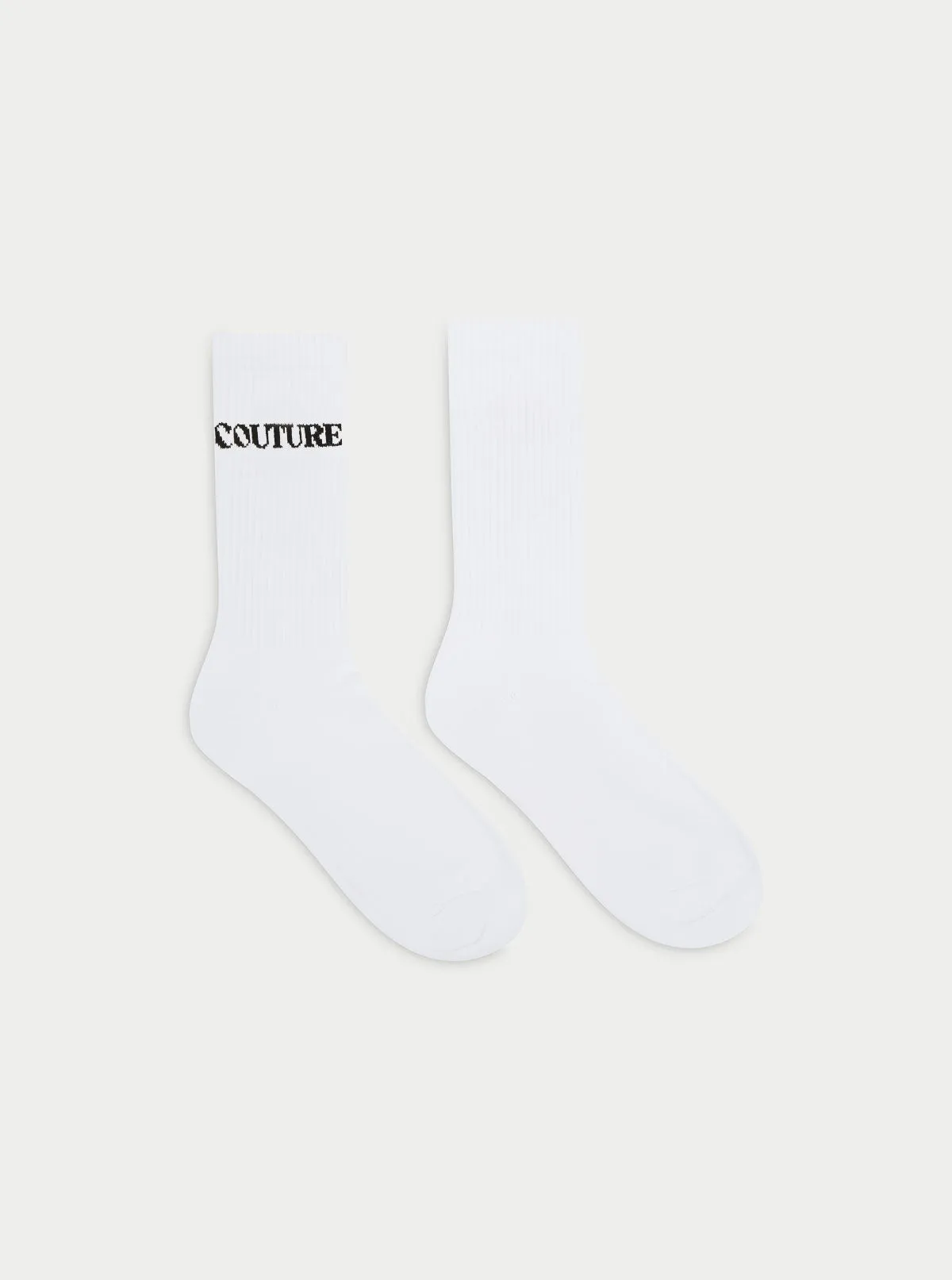 COPYRIGHT SPORTS SOCK - WHITE/BLACK
