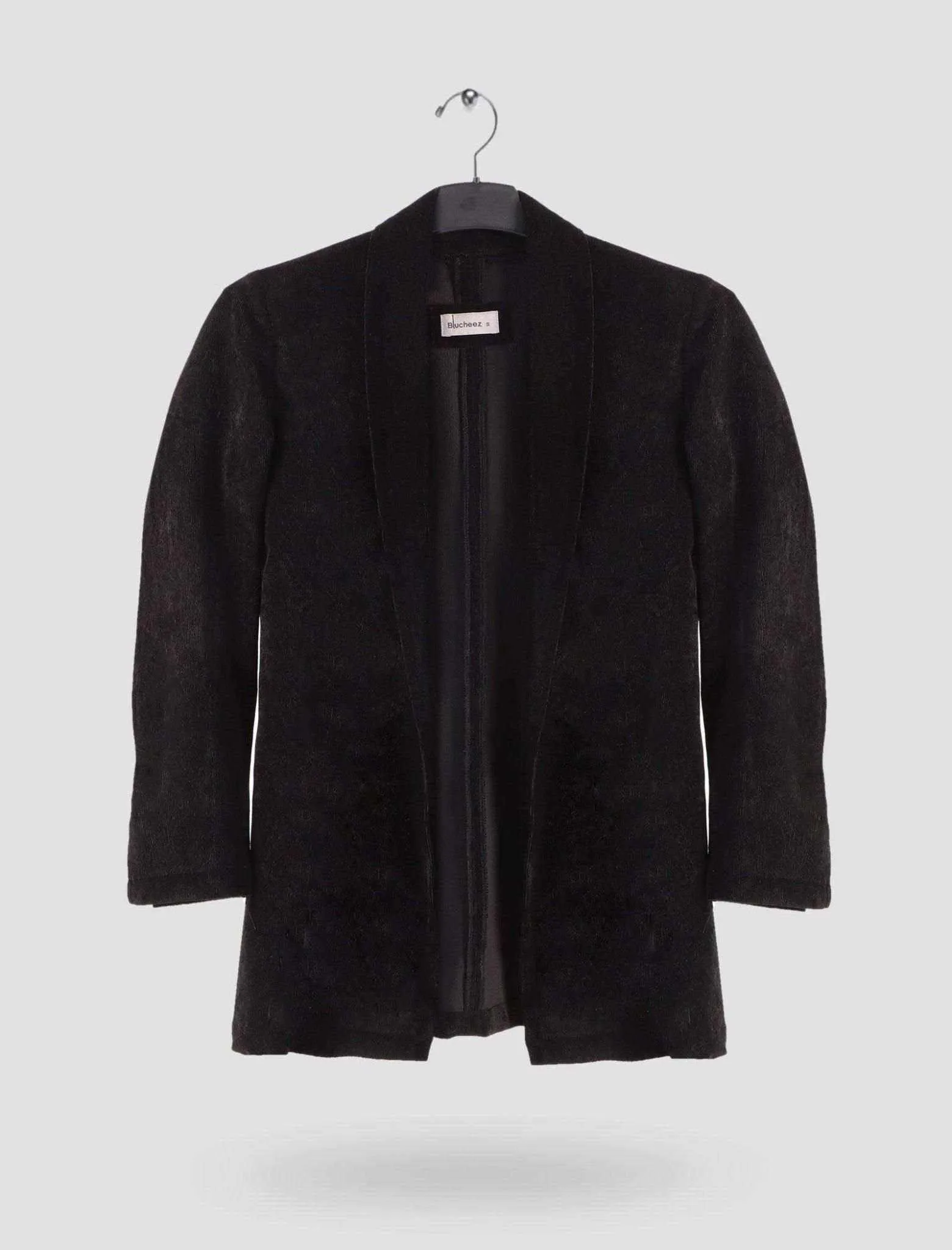 Cord Semi Long Coat