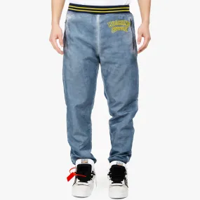 Denim Wash Sweatpants