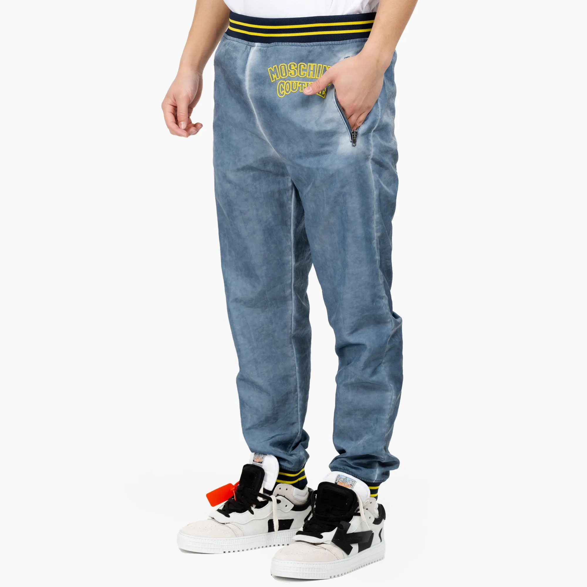 Denim Wash Sweatpants