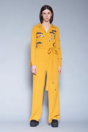 Dinky Car Jumpsuit With Belt