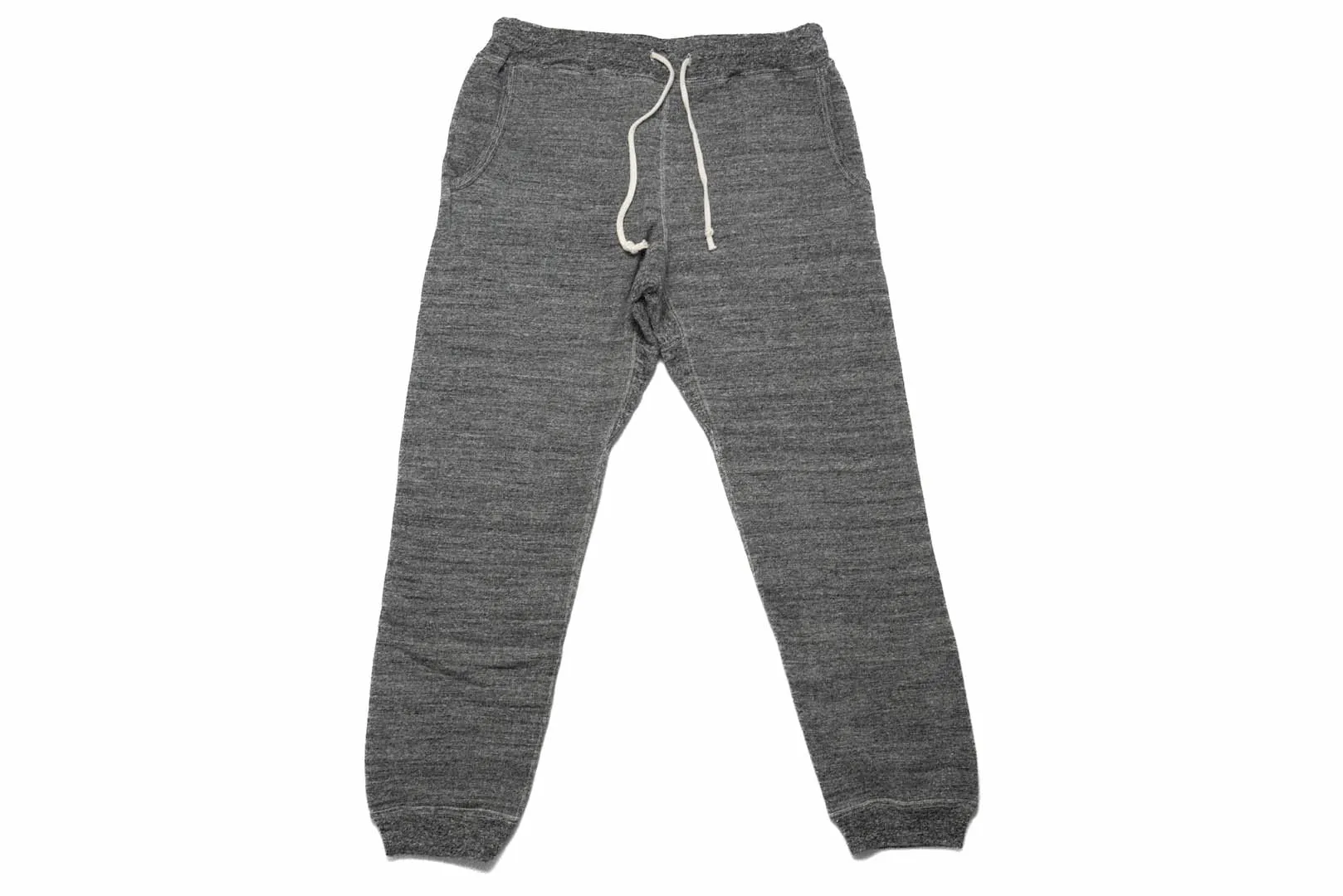 Dubble Works 11oz "Tsuri-ami" Loopwheeled Sweatpants (Heather Charcoal)