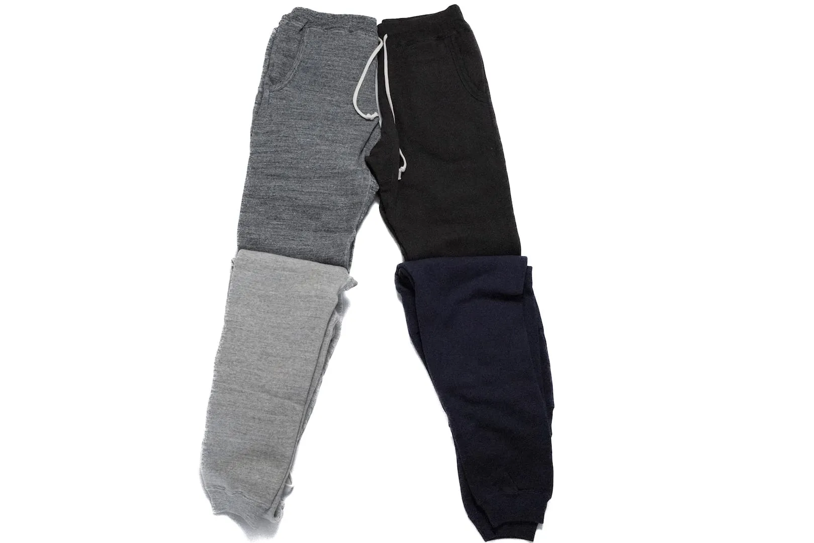 Dubble Works 11oz "Tsuri-ami" Loopwheeled Sweatpants (Heather Charcoal)