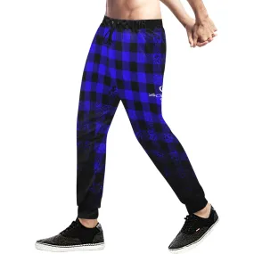 DUSTY PLAID Men's All Over Print Sweatpants