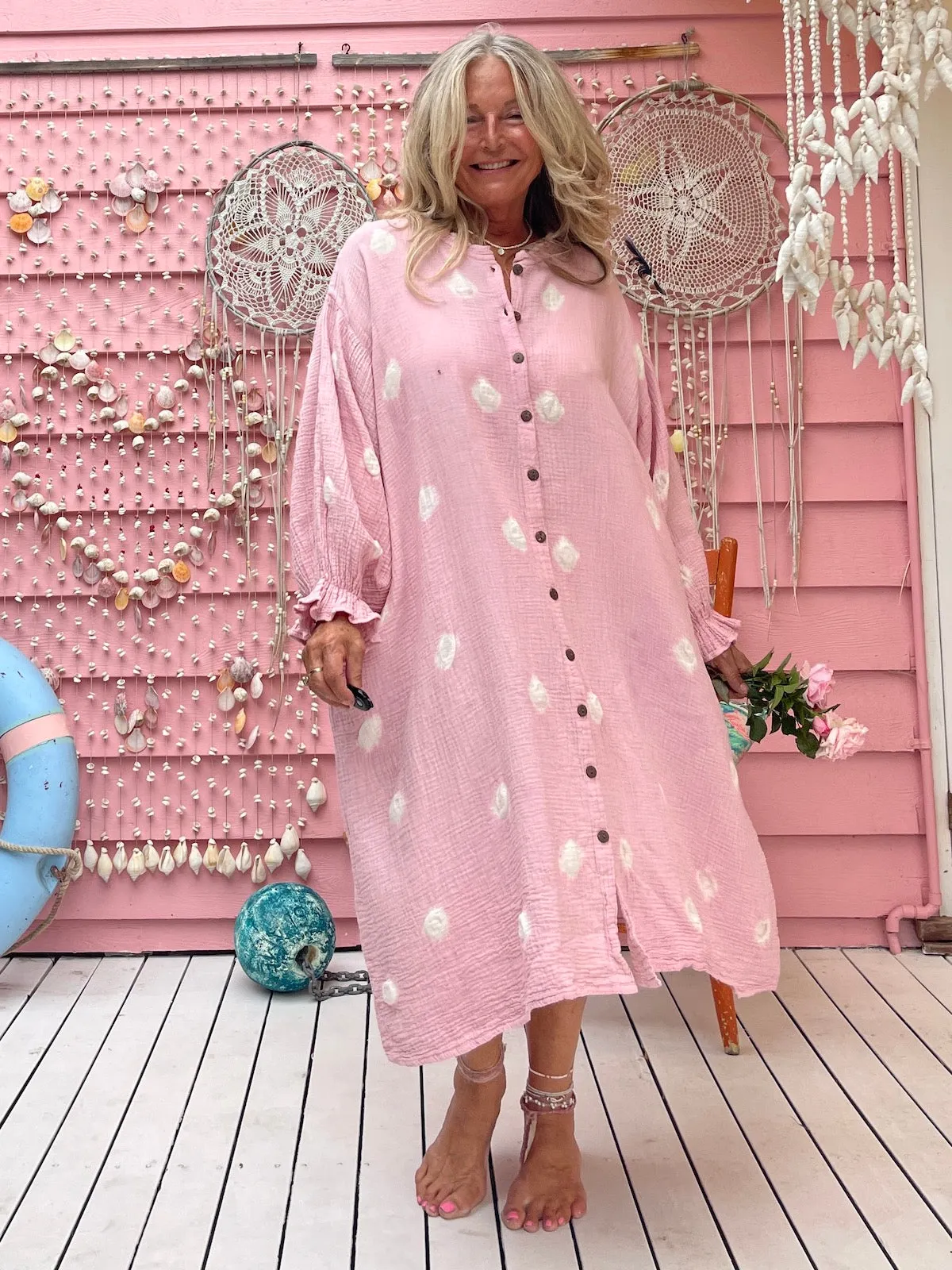 Earth Gypsy Dotty Coat Dress