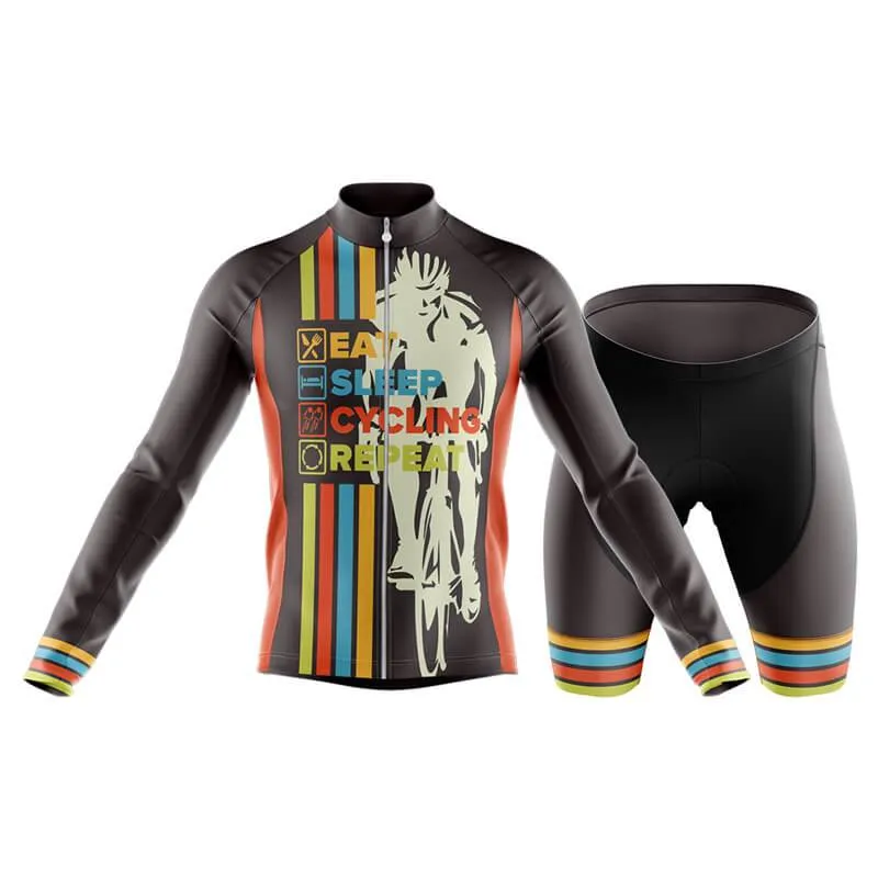Eat Sleep Cycling Repeat (V3) Club Cycling Kit